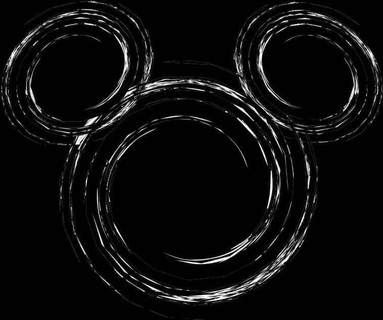 Mickey Mouse Icon Sketch