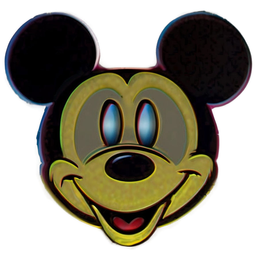 Mickey Mouse Shadow Portrait Png 06202024