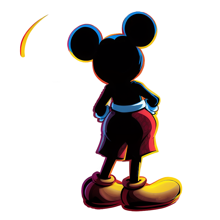 Mickey Mouse Silhouette A