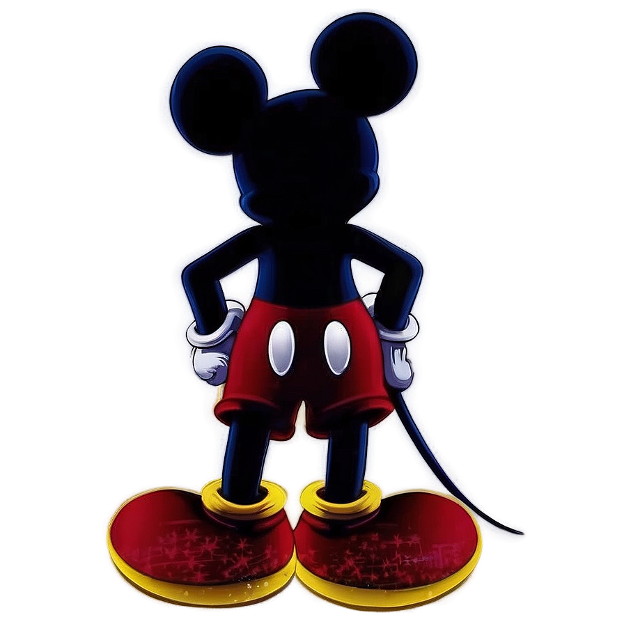 Mickey Mouse Silhouette Art Png 61