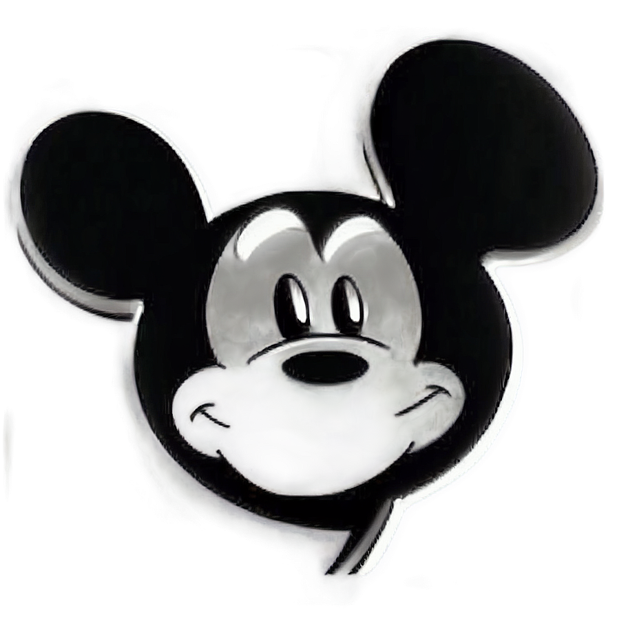 Mickey Mouse Silhouette D