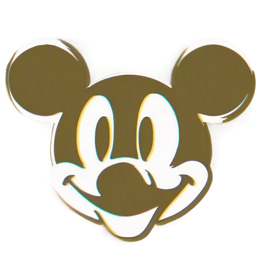 Mickey Mouse Silhouette Stencil Png Qqd16