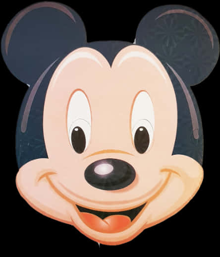 Mickey Mouse Smiling Face