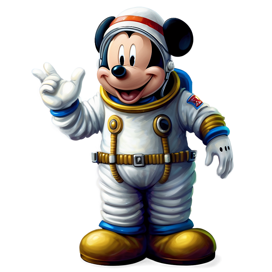 Mickey Mouse Space Astronaut Png 05242024
