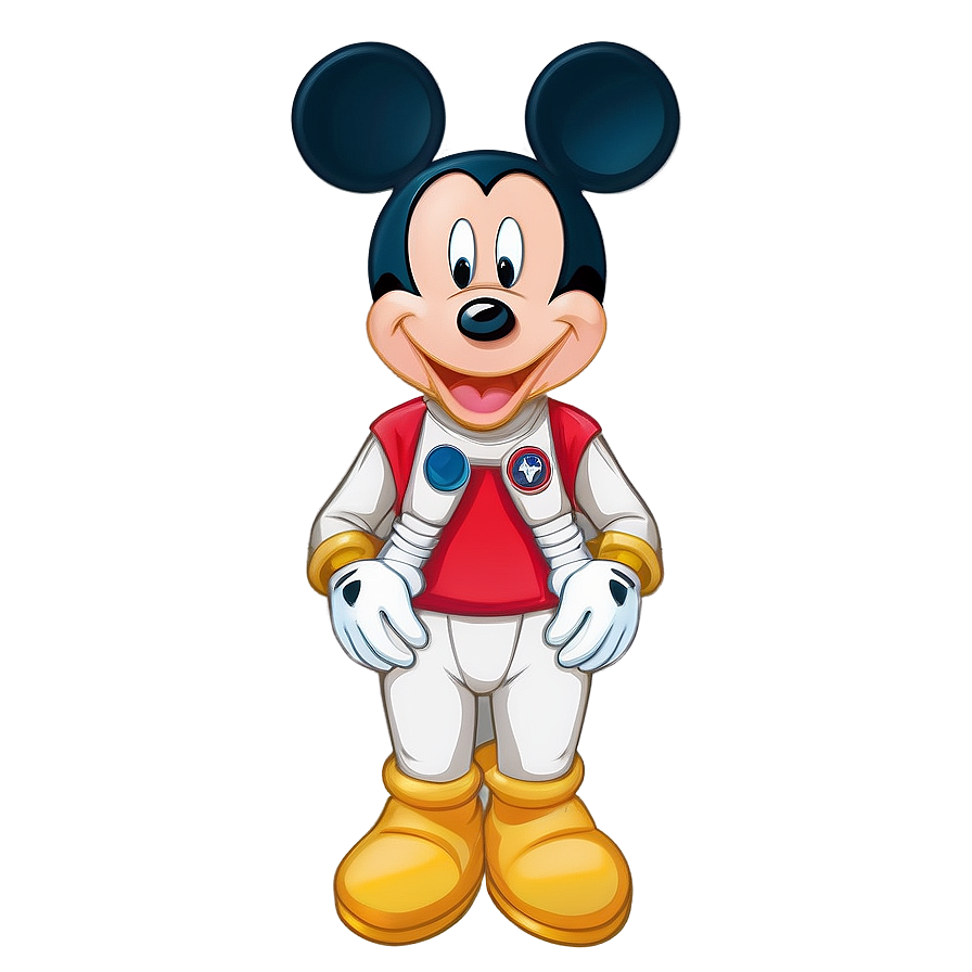 Mickey Mouse Space Astronaut Png Nyl