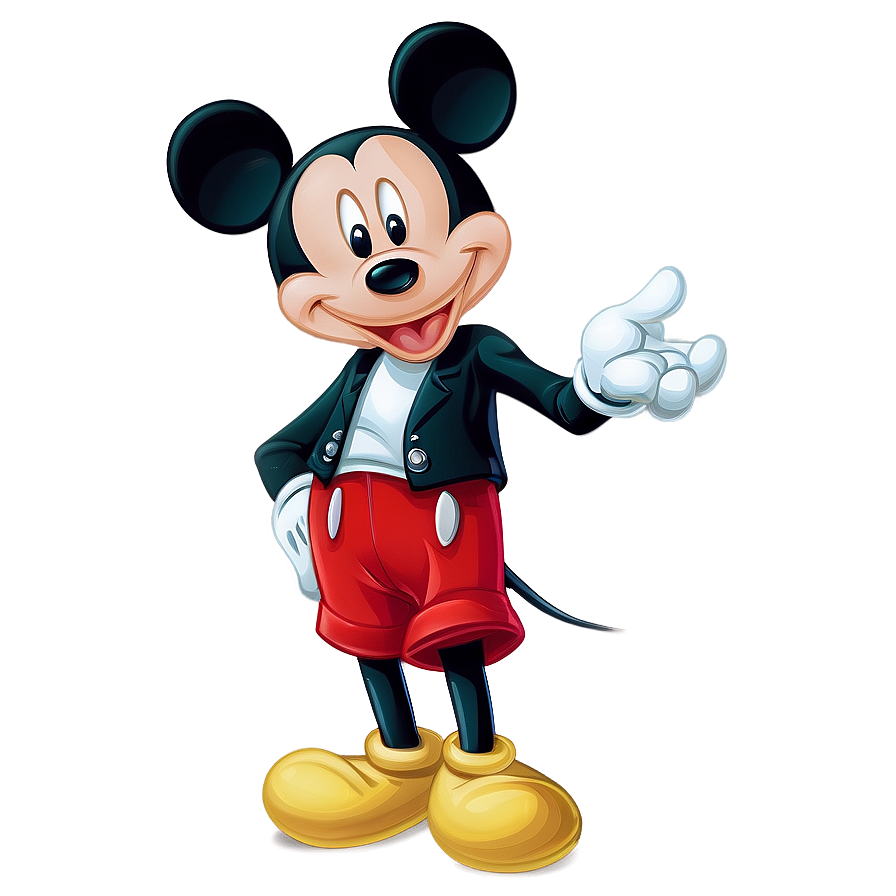 Mickey Mouse Spring Outfit Png 17