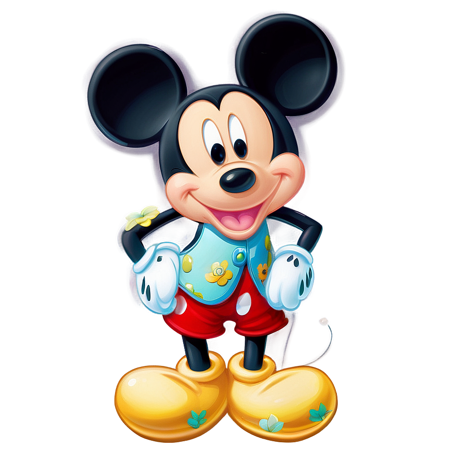 Mickey Mouse Spring Season Png Ooh