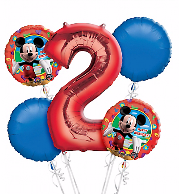 Mickey Mouse2nd Birthday Balloons