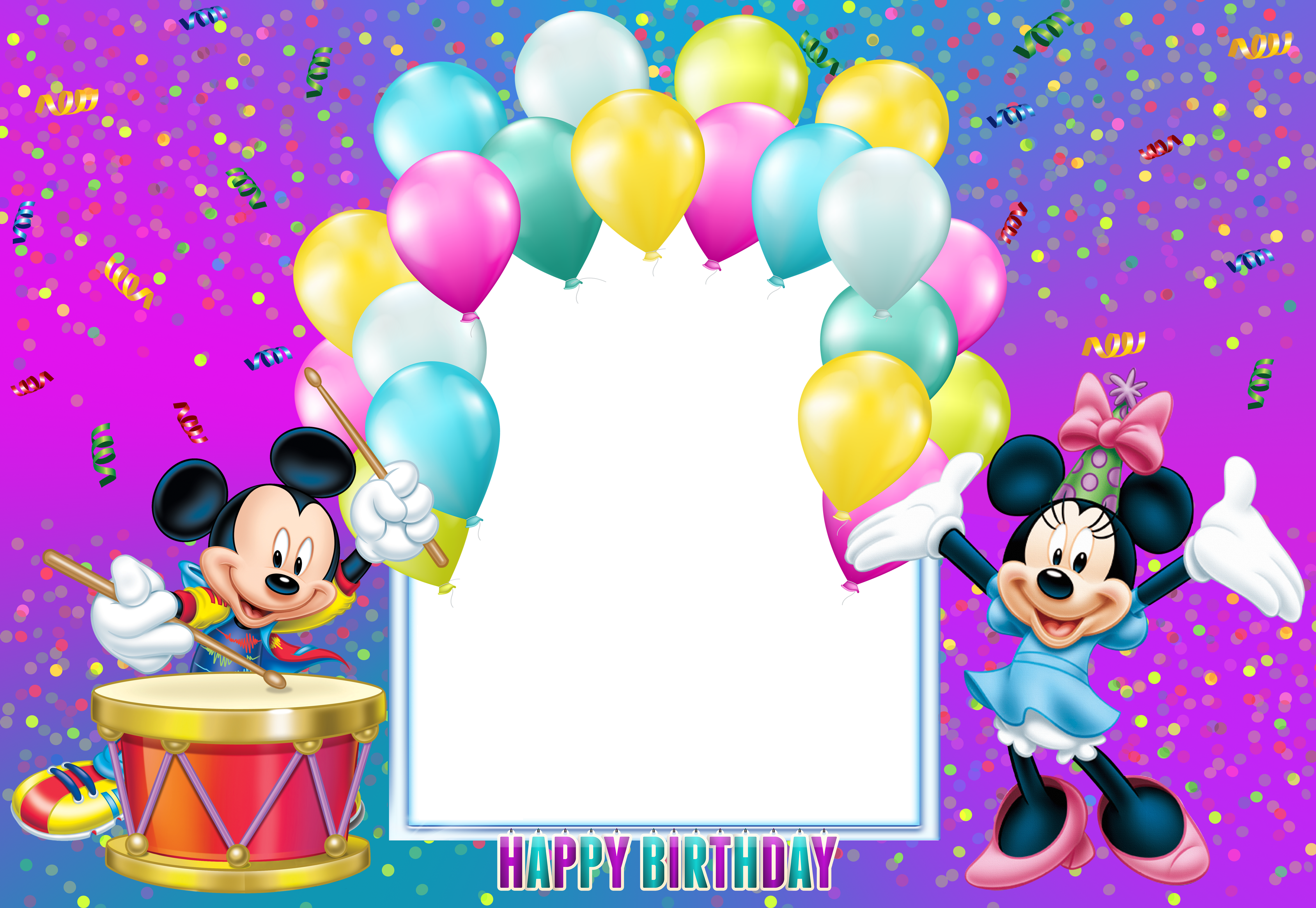 Mickeyand Minnie Birthday Celebration