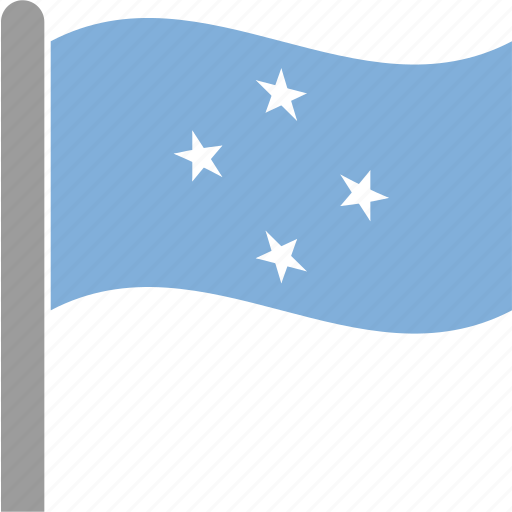 Micronesian Flag Illustration