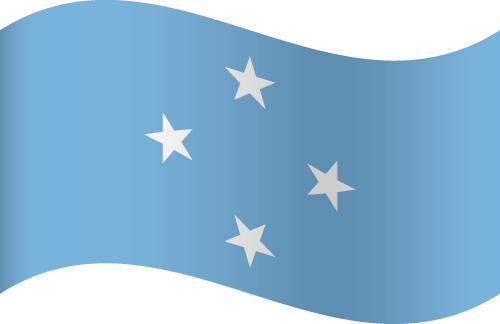 Micronesian Flag Waving