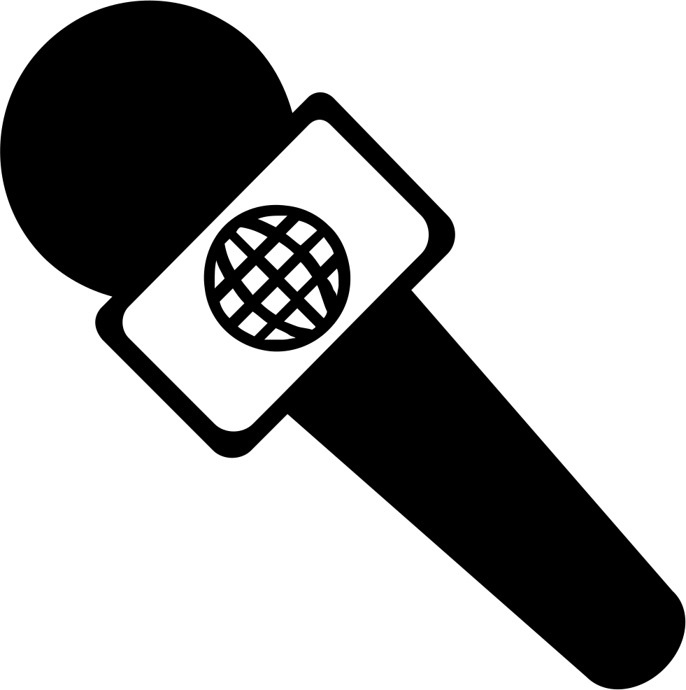 Microphone Icon Silhouette