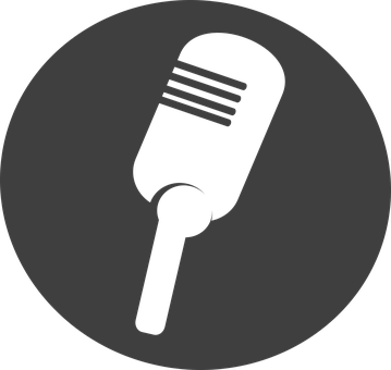 Microphone Icon Silhouette