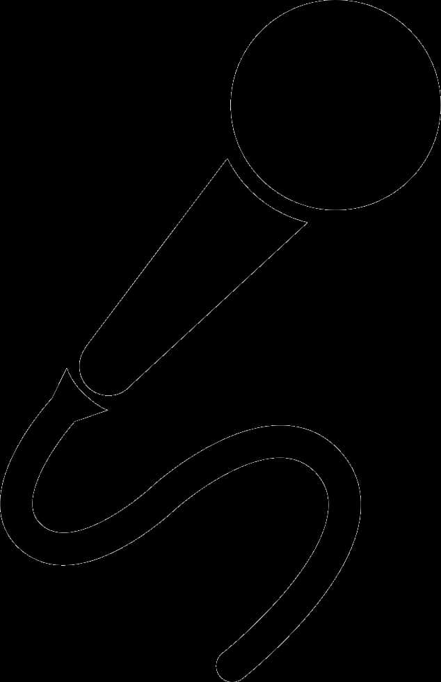 Microphone_ Outline_ Vector