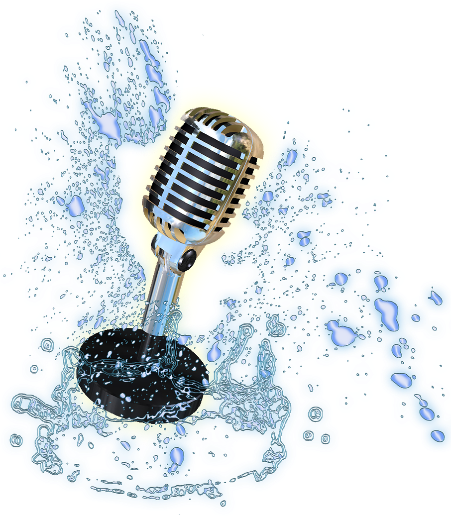 Microphone Splash Art