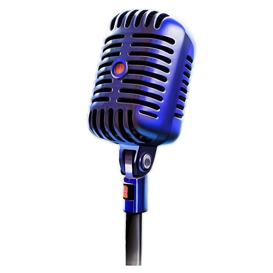 Microphone With Splash Color Png 39