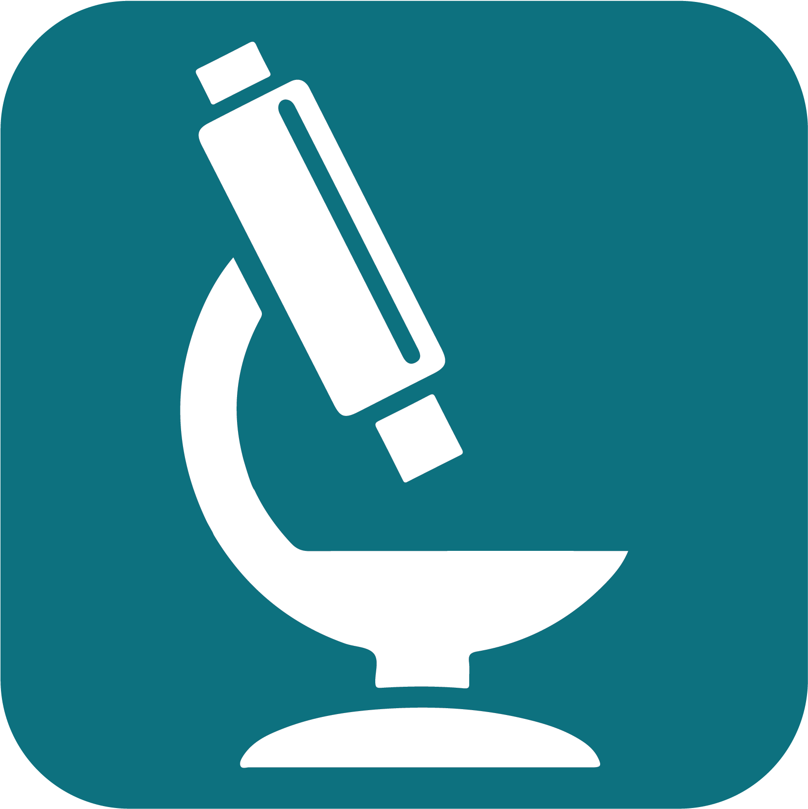 Microscope Icon Biology Research