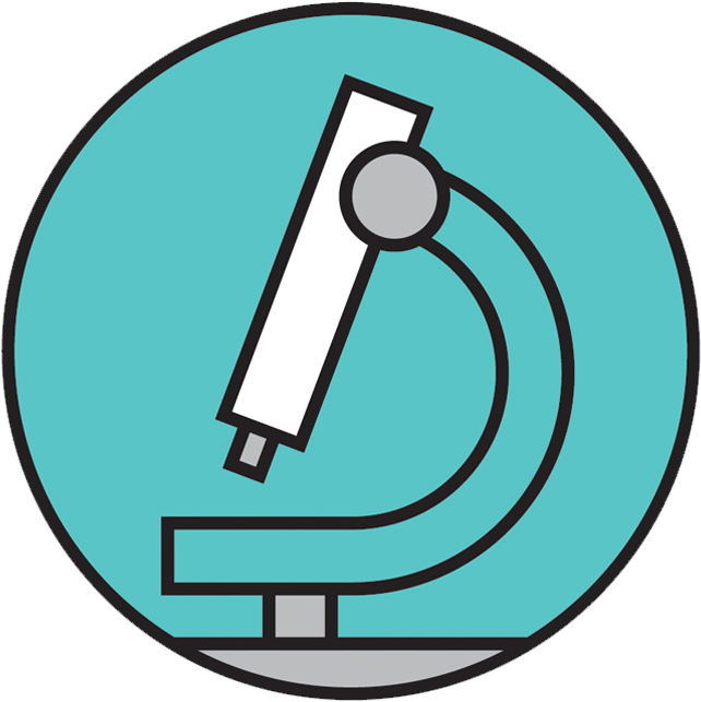 Microscope Icon Graphic
