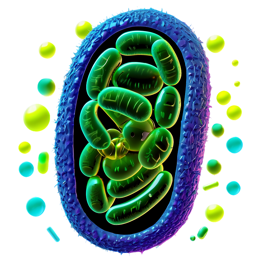 Microscopic Bacteria Png Qkw