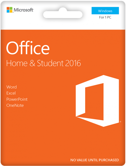 Microsoft Office Home Student2016 Product