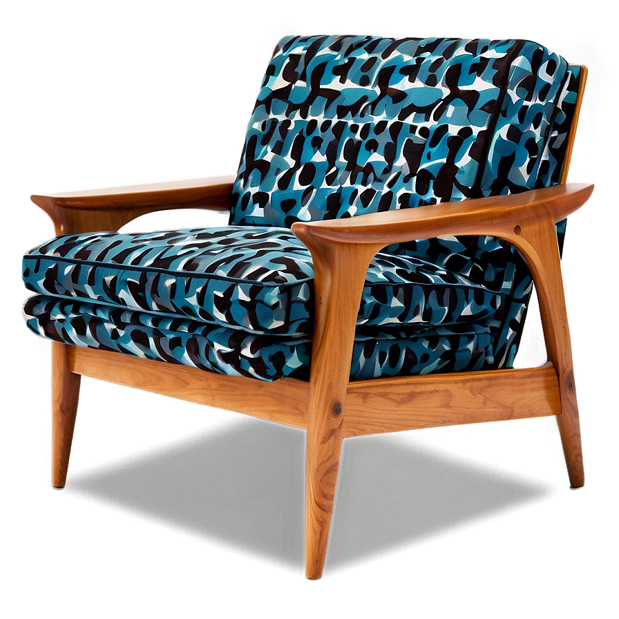 Mid-century Modern Chair Png 06282024