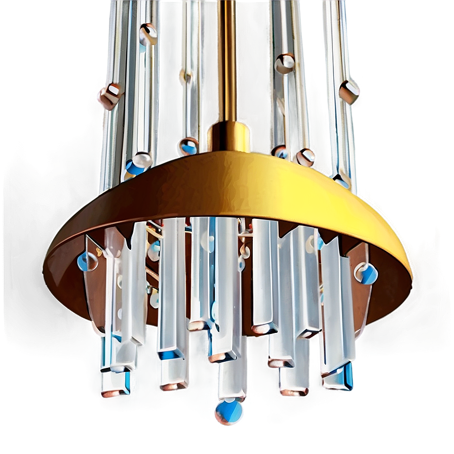 Mid-century Modern Chandelier Png Tbw23