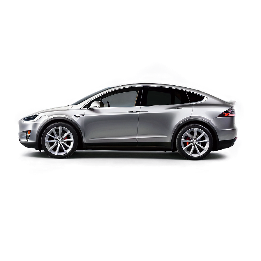 Midnight Silver Tesla Model X Png Hon42