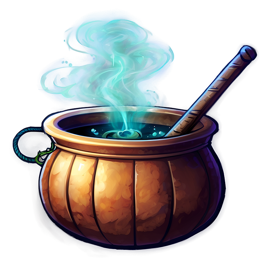 Midnight Witch Cauldron Png 93