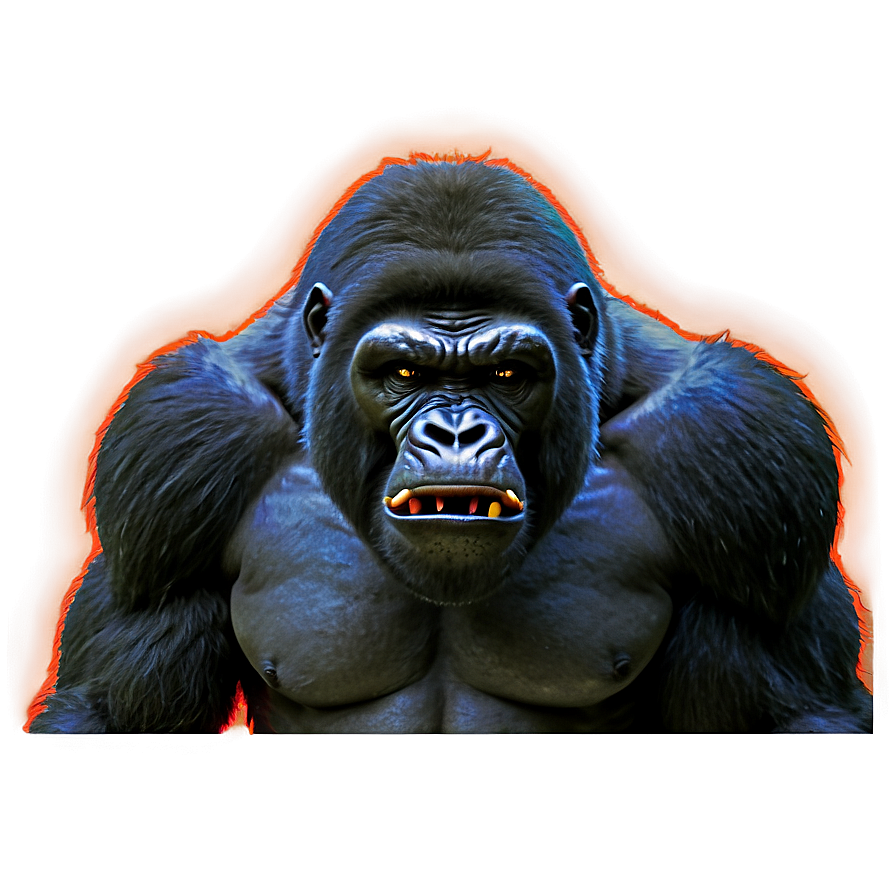 Mighty Angry Gorilla Png Atm11