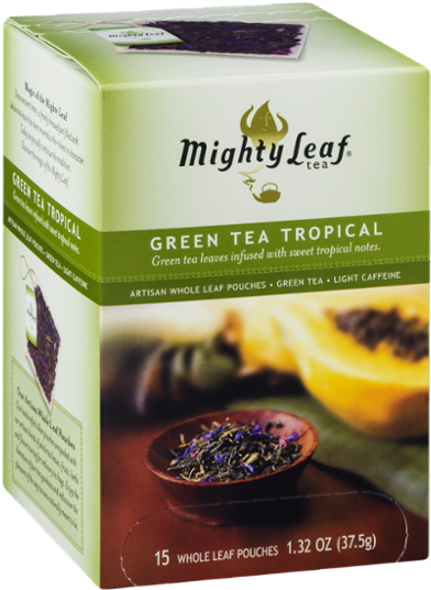 Mighty Leaf Green Tea Tropical Box