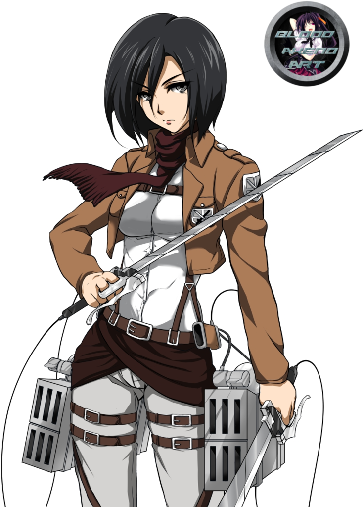 Mikasa Ackerman Readyfor Battle