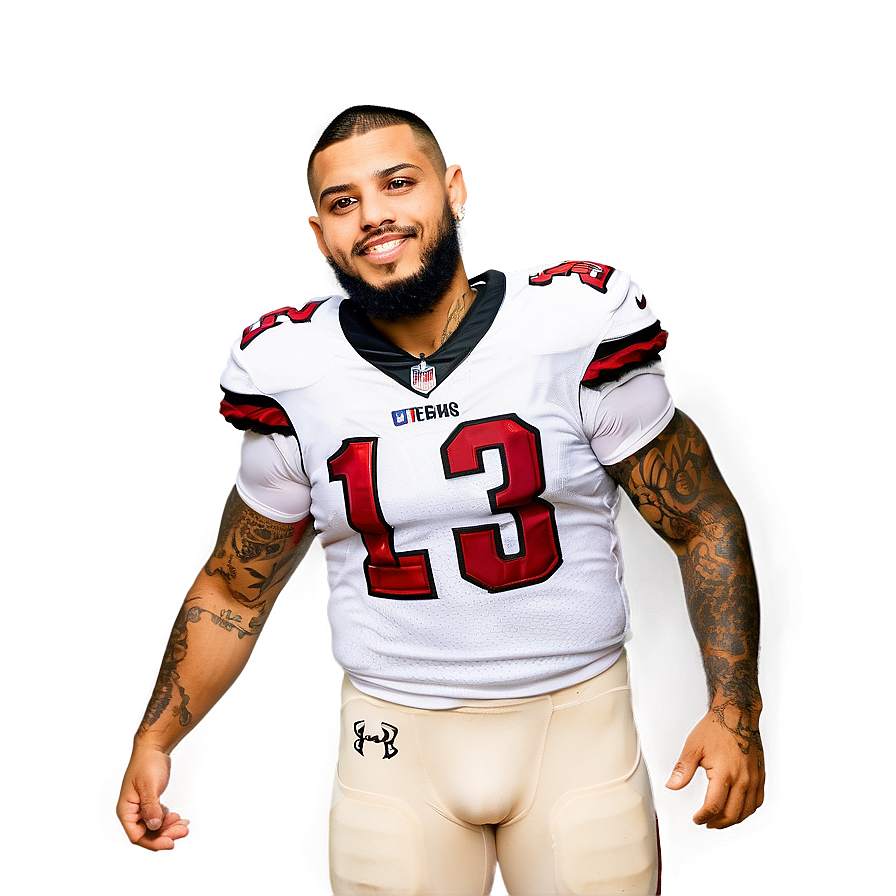 Mike Evans Victory Pose Png 4