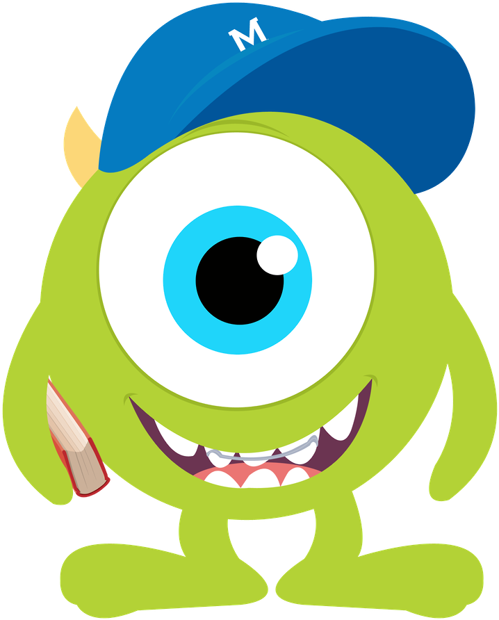 Mike Wazowski Capand Pencil