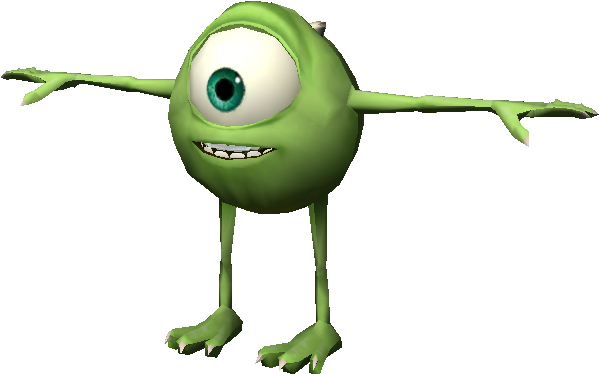 Mike Wazowski Character Pose