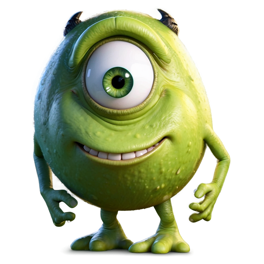 Mike Wazowski Winking Png Wsp