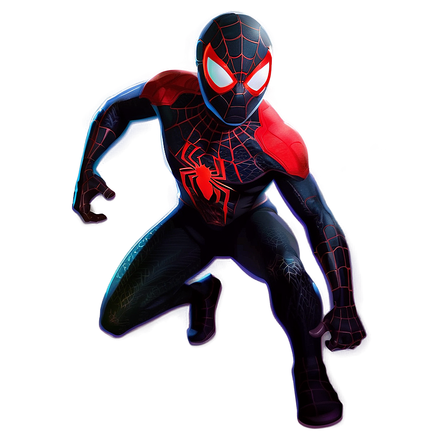 Miles Morales Character Art Png Sab86