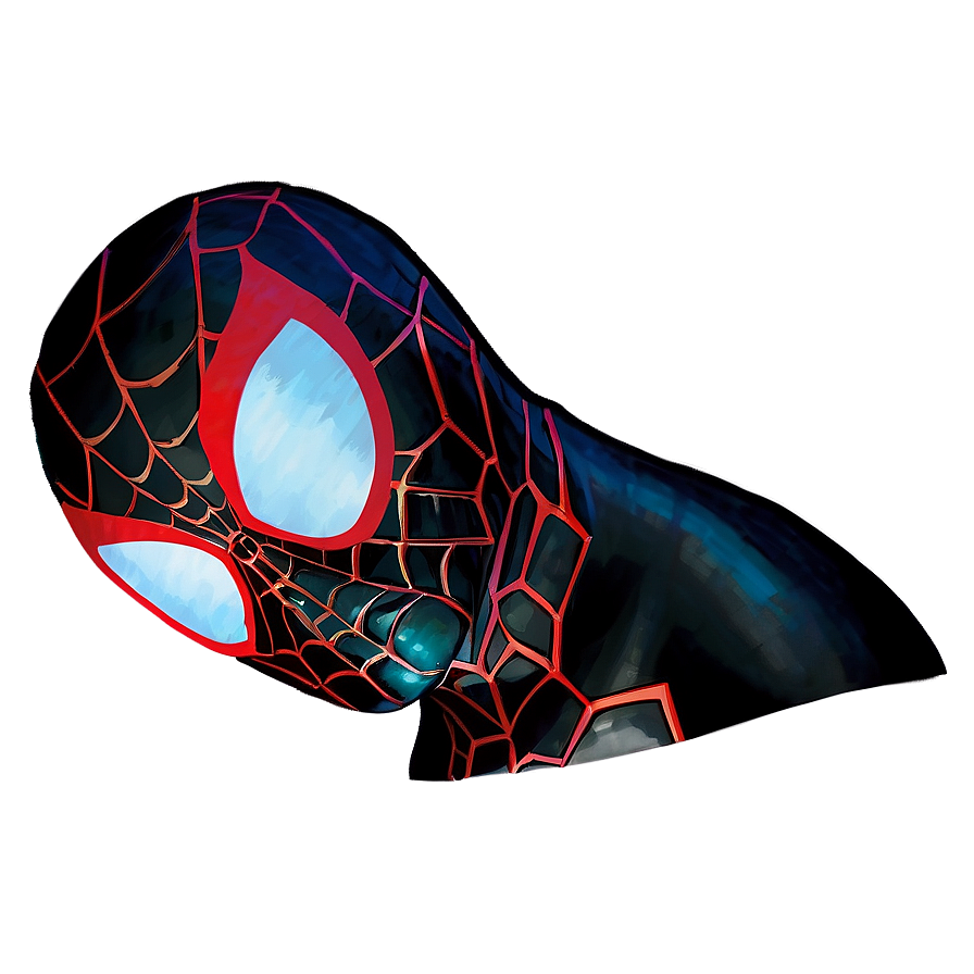 Miles Morales Mask Off Png 05032024