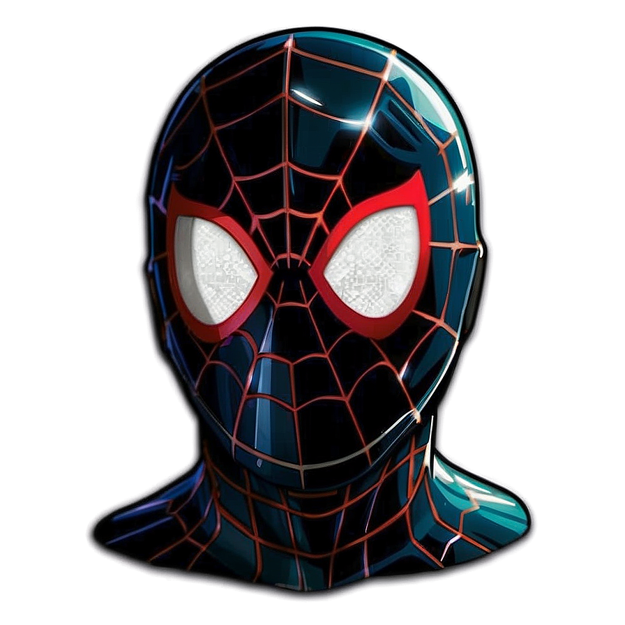 Miles Morales Mask Off Png 99