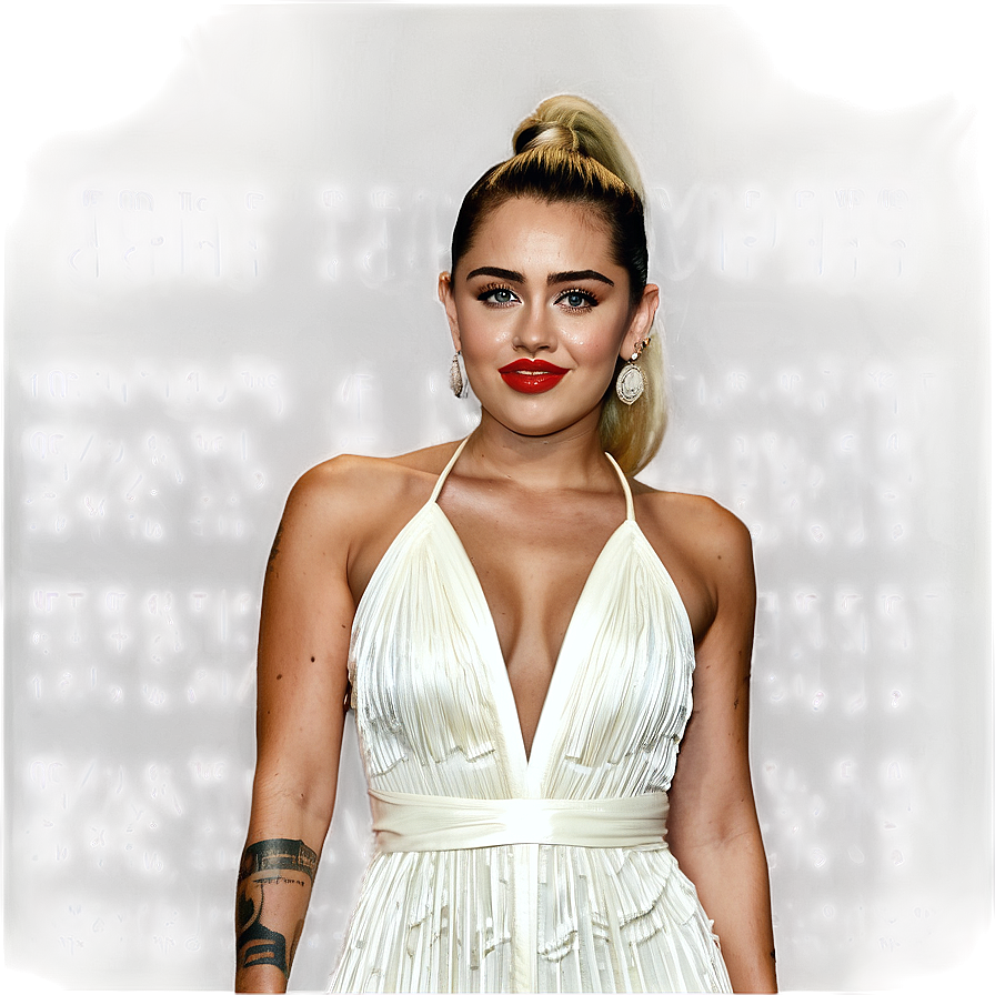 Miley Cyrus At Event Png Fjn