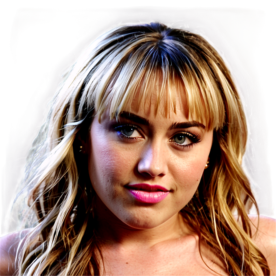 Miley Cyrus Close-up Png Ahl