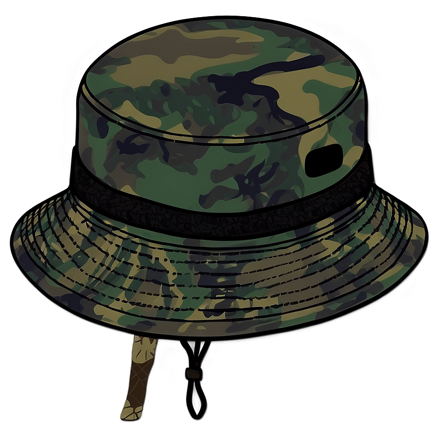 Military Bucket Hat Png 06132024