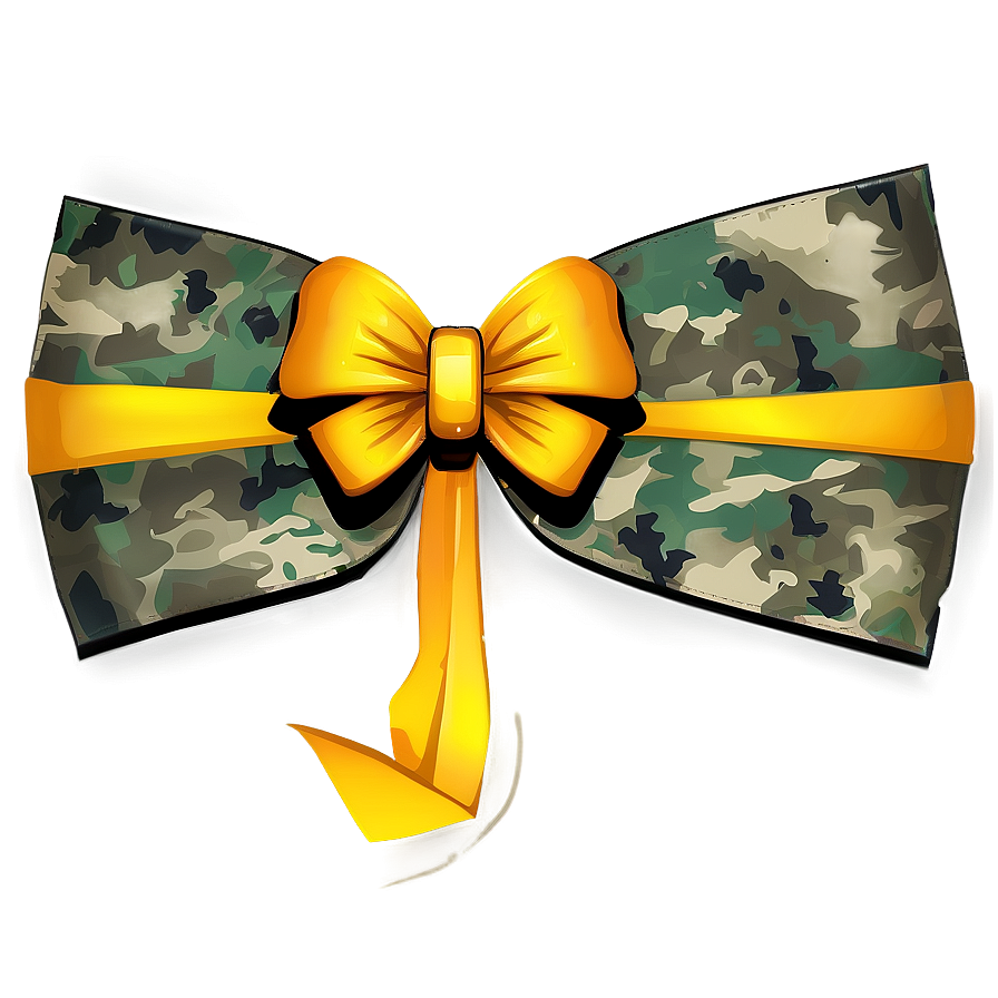 Military Camo Bow Png Eea71