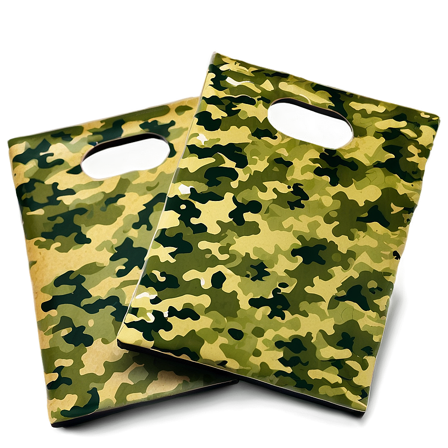 Military Camo Cornhole Bag Png Gvm25