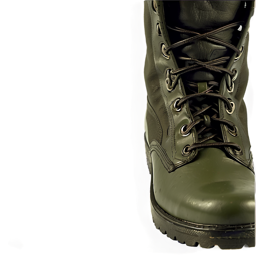 Military Combat Boot Png Wsf