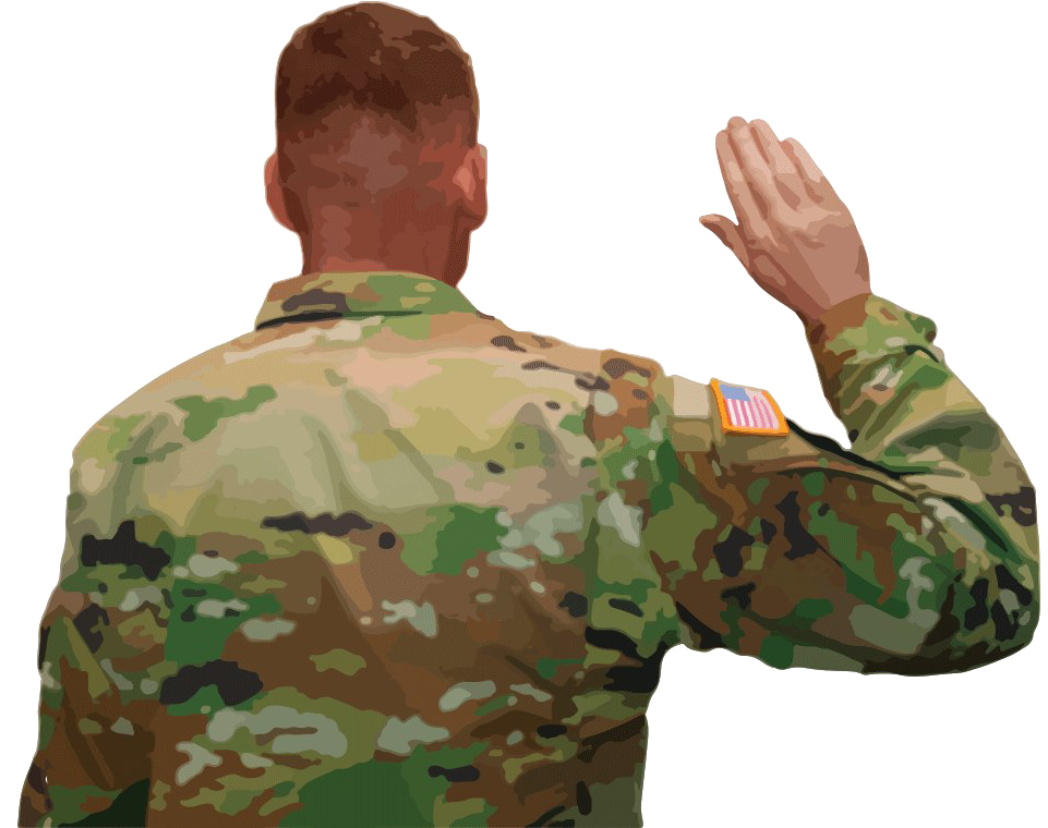 Military Salute Camo Uniform