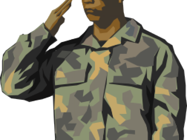 Military Salute Camouflage Uniform