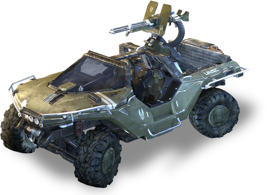 Military Style Futuristic Vehicle