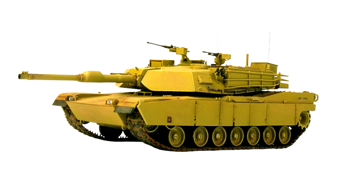 Military Tank Isolated