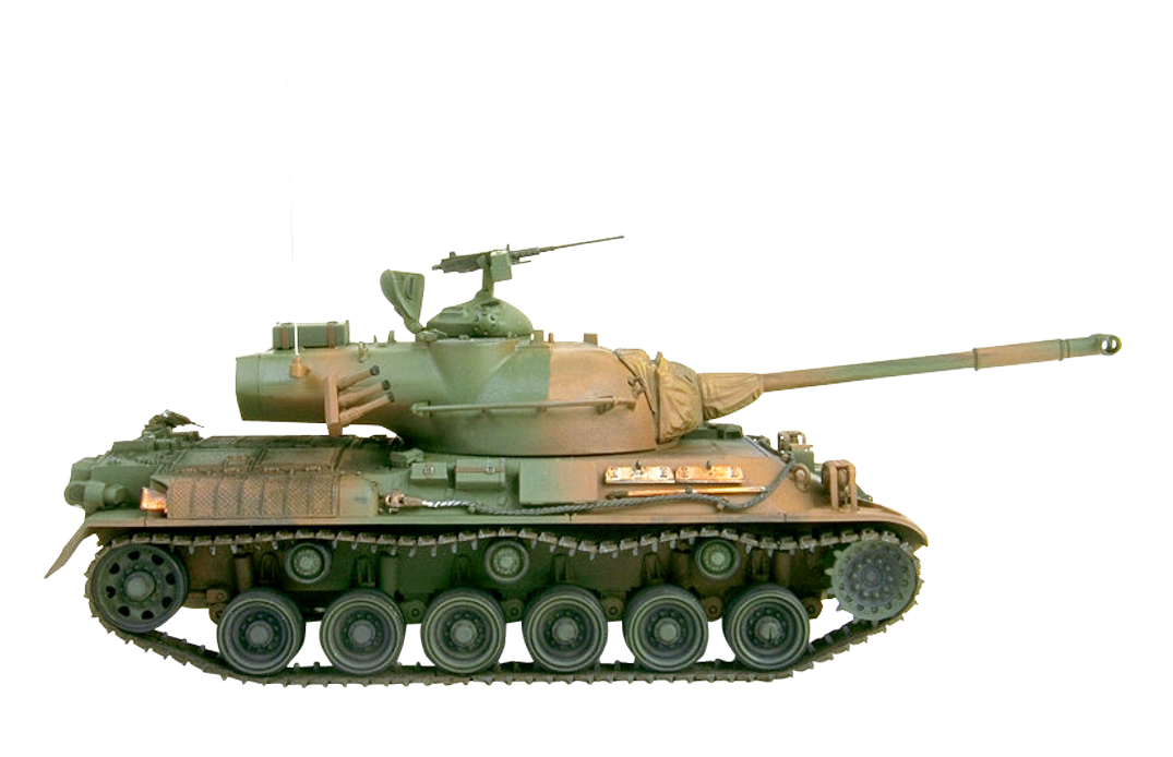 Military_ Tank_ Side_ View_ Transparent_ Background