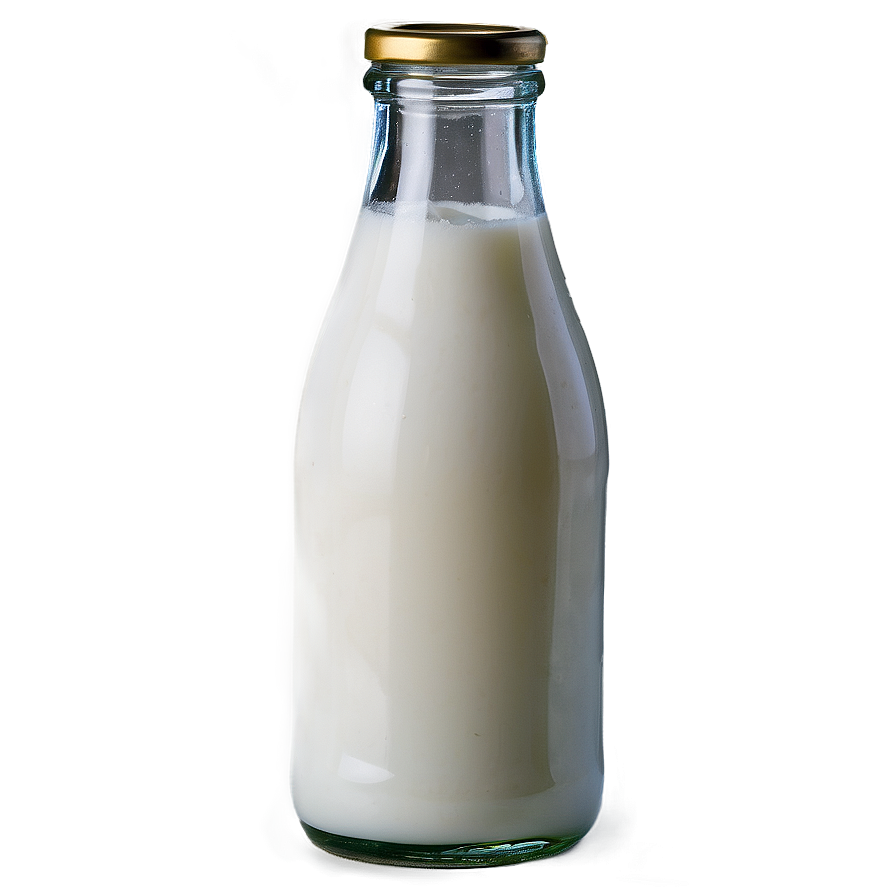 Milk Bottle And Glass Png Lld6